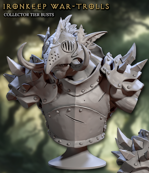 ag-2511b04 Ironkeep War-Troll II (Bust)