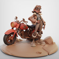 Fm-ks1603 Nadia & Bike