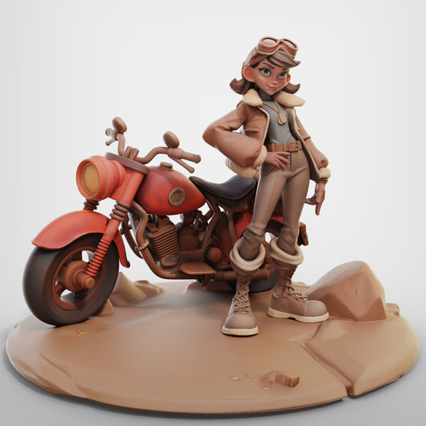 Fm-ks1603 Nadia & Bike