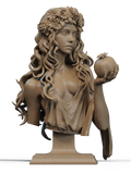 Ca3d-241102 Persephone Bust