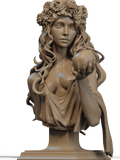 Ca3d-241102 Persephone Bust