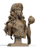 Ca3d-241102 Persephone Bust