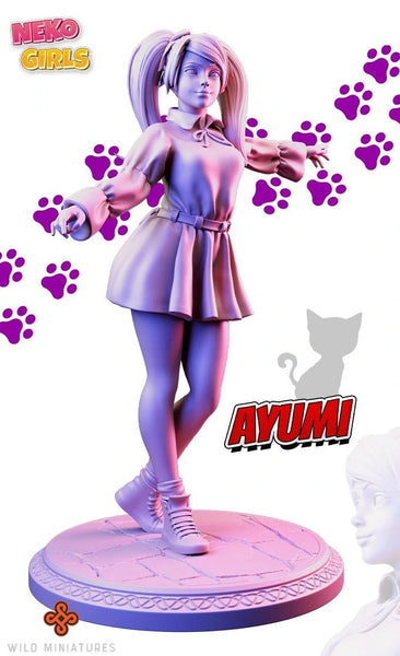 Wm-ng001 ねこガール Ayumi