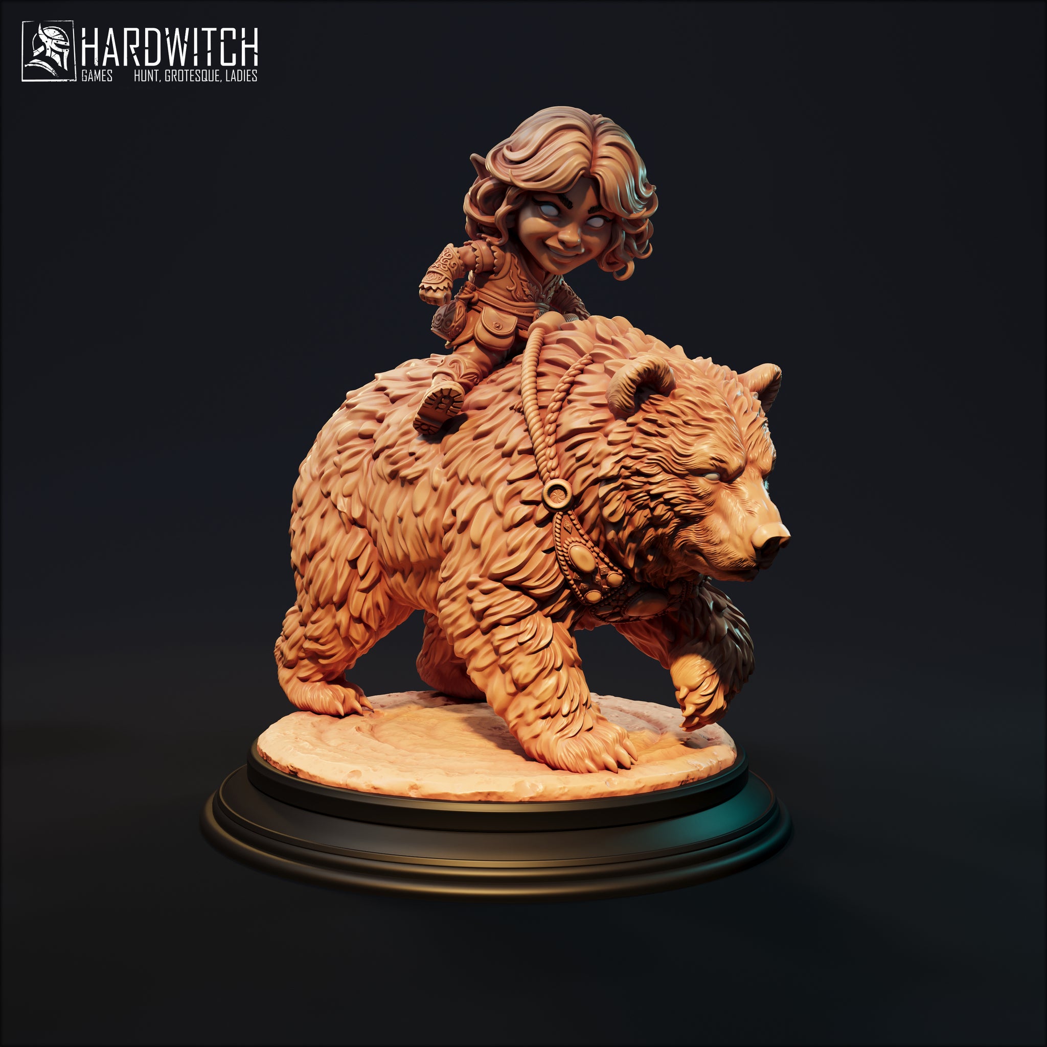 Mrg-260705 Halfling Druid – サベージランドミニチュア