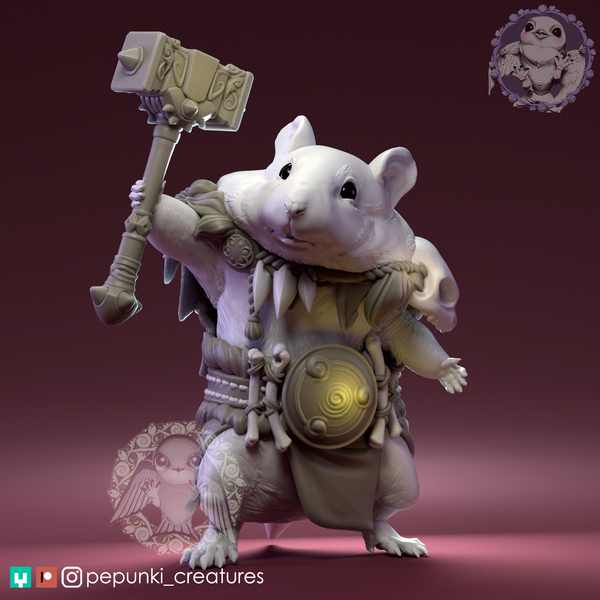 Ppnk-250902 Hamster Barbarian