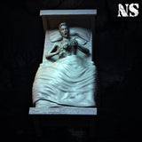 ns-260209 Walter Gilman Death Bed