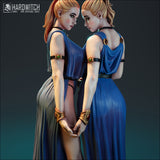 Mrg-260514 Twins Lady