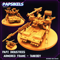 pap-2311c01 ARMORED FRAME PAPZ INDUSTRIES TANKBOY