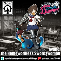 LPO-250801 Ayane, the Homeworkless Swordswoman
