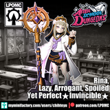 LPO-260602 Rina, the Lazy Arrogant Spoiled—Yet Perfect☆Invincible☆