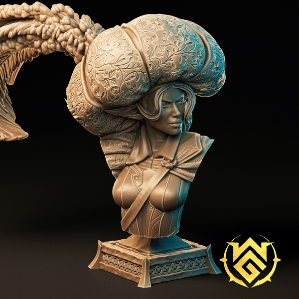 Wgm-250802 Adalinda, Blade Queen Bust