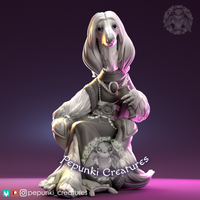Ppnk-240301 Afghan Hound noble Lady