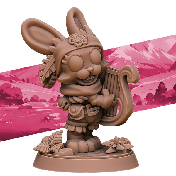 Dpk-250401 Aria Flopps , the bunny bard
