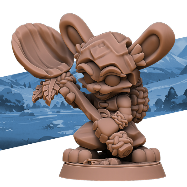 Dpk-250402 Aurelion Eggspoon , the bunny warrior