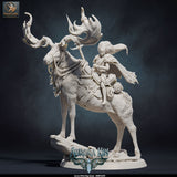 Lop-260823 Aurora White Stag Queen