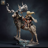 Lop-260823 Aurora White Stag Queen