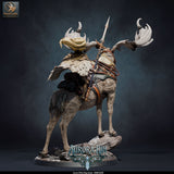 Lop-260823 Aurora White Stag Queen