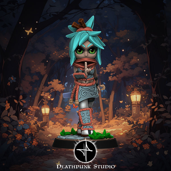 Dpk-250601 Ayako Moonshade , human shinobi