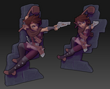 Twin-250603 Kara Elf Rogue