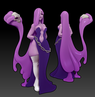 Twin-241203 Lady Visc, the necro-slime golem maker