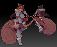 Twin-250101 Archer Squirrel Girl