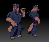 Twin-241004 K9 Officer