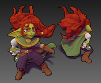 Twin-250403 Gren the Goblin Archer