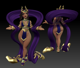 Twin-240404 Sehkti, Goddess of the Dunes