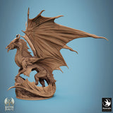 Lop-240938 Bronze Dragon Legendary Stand Door