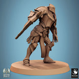 Lop-240914 Bastion Soldier Great Axe Stand