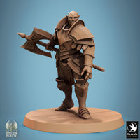 Lop-240922 Bastion Warrior Great Axe Stand