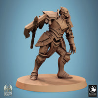 Lop-240922 Bastion Warrior Great Axe Stand