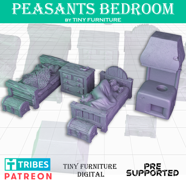 Tnyf-230203 Peasants bedroom