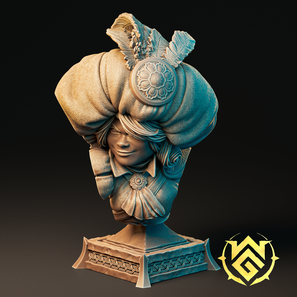Wgm-250504 Bicci Shortstride Halfling Rogue Bust