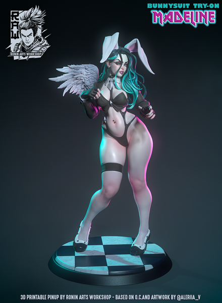 Raw-251005 PinUp Bunny Suit Madeline