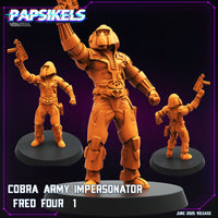 Pap-2506c03 COBRA ARMY IMPERSONATOR FRED FOUR 1