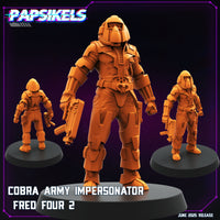 Pap-2506c04 COBRA ARMY IMPERSONATOR FRED FOUR 2