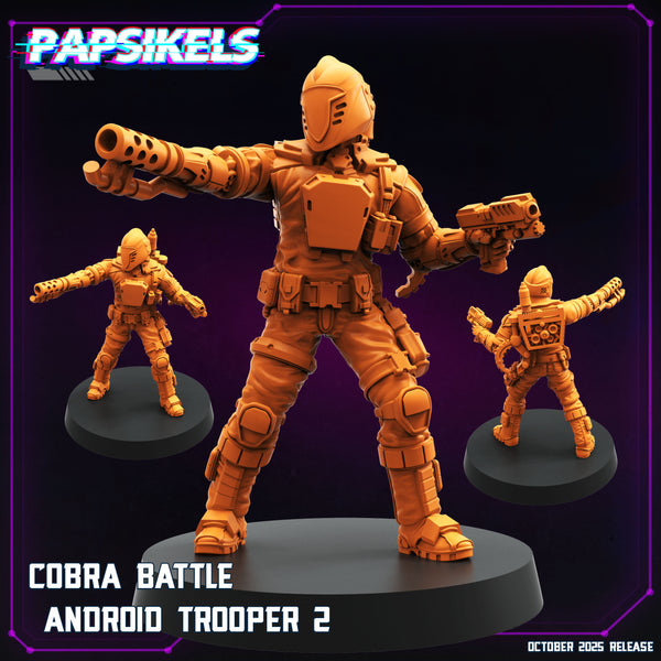pap-2510c07 COBRA BATTLE ANDROID TROOPER 2