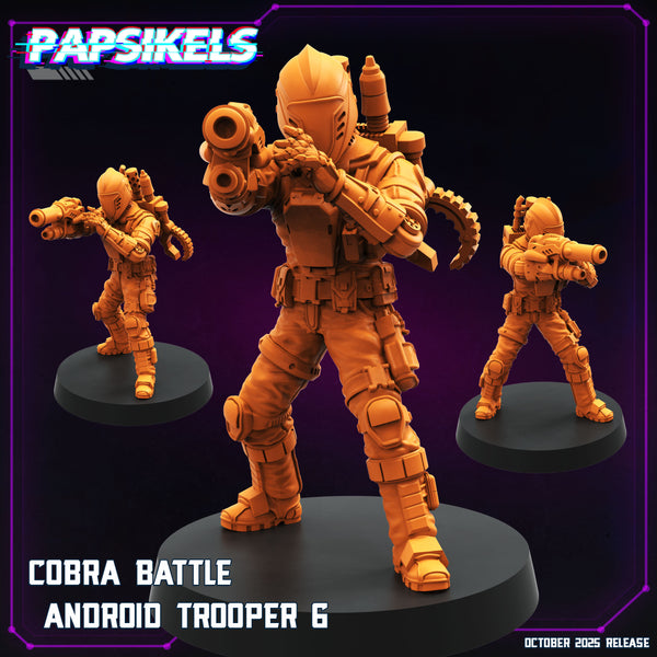 pap-2510c11 COBRA BATTLE ANDROID TROOPER 6