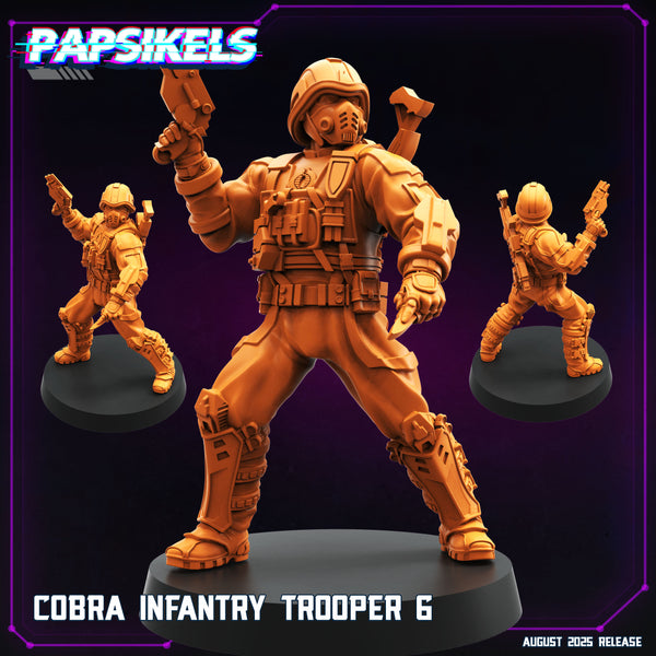 pap-2508c06 COBRA INFANTRY TROOPER 6