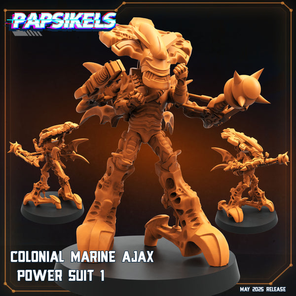 pap-2505s01 COLONIAL MARINE AJAX POWER SUIT 1