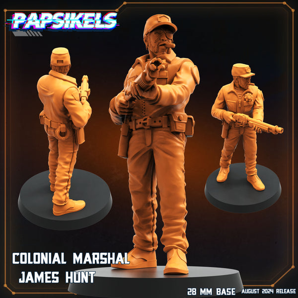 pap-2408s03 COLONIAL MARSHAL JAMES HUNT