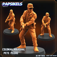 pap-2408s04 COLONIAL MARSHAL PETE PEDRO