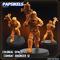 pap-2501s05 COLONIAL SPACE COMBAT ENGINEER 12