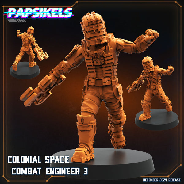 pap-2412s13 COLONIAL SPACE COMBAT ENGINEER 3