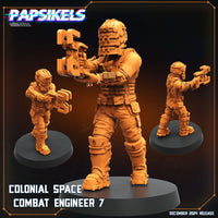 pap-2412s17 COLONIAL SPACE COMBAT ENGINEER 7