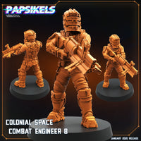 pap-2501s01 COLONIAL SPACE COMBAT ENGINEER 8