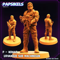 pap-2311c09 CYBERPUNK MALE P NOMAD URVANDUB SUBMACHINEGUN