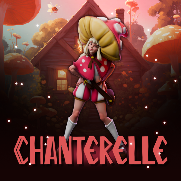 Ane-w03 Chanterella The Mushroom Witch