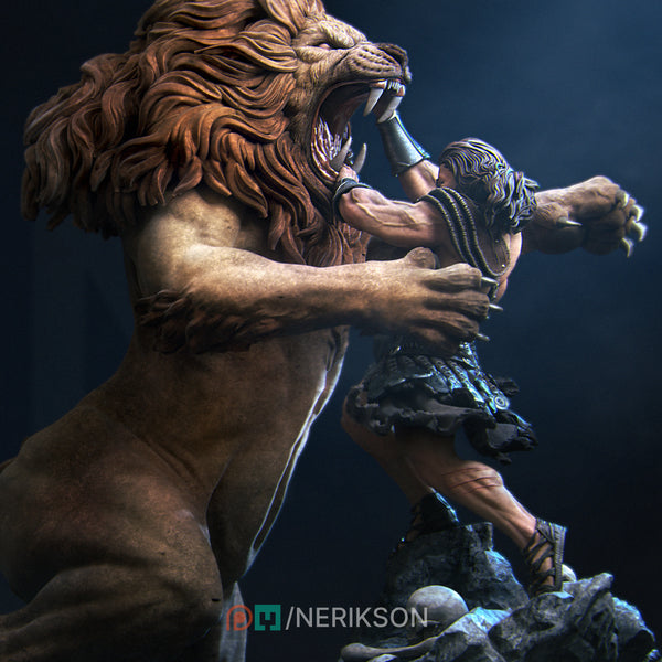 Nrk-240801 Heracles and Nemean Lion